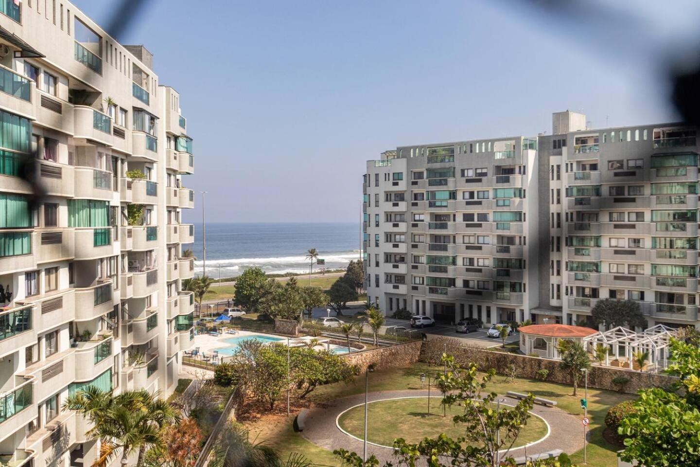 Rio De Janeiro Apartamento Frente Mar Na Barra Esterno foto
