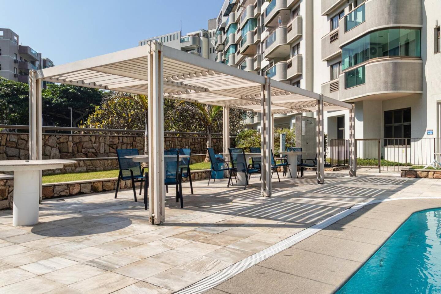 Rio De Janeiro Apartamento Frente Mar Na Barra Esterno foto